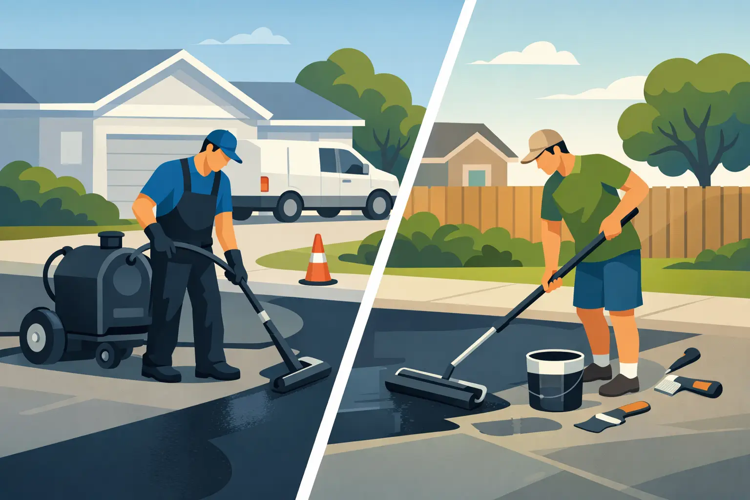 Professional Driveway Sealing vs DIY: Worth It?